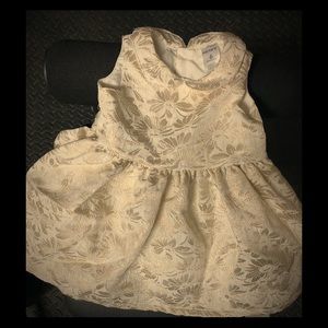 Carter’s brocade bay girls dress